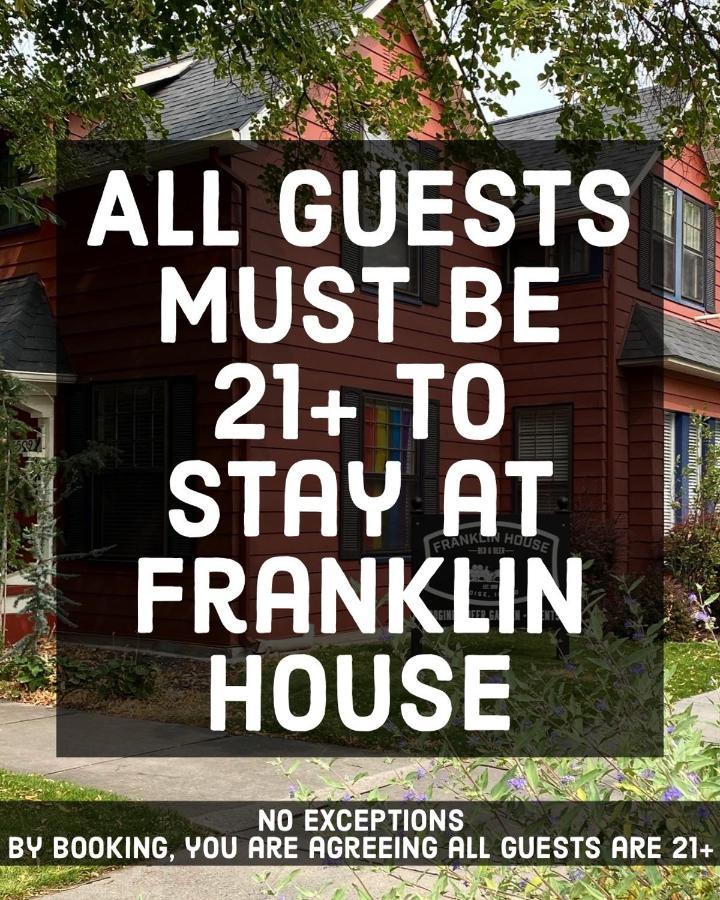 Bed and Breakfast Franklin House à Boise Extérieur photo